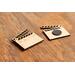 Close up of magnet on custom wooden clapperboard - Clapboard Fridge Magnet for Kitchen - Film & Movie Decor, Unique Movie Gift, Movie Decor